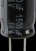 EEUFR1C152 Electrolytic capacitor, radial, 1500 µF, 16 V, 105°C, low ESR