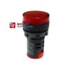 Kontrolka LED 12V czerwona 22mm DC AD16