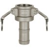 Kamlok quick coupling socket, 16 bar, stainless steel, for hose, 108099