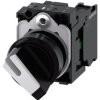 Przełącznik 2 pozycyjny 22mm tworzywo 1NO bez samopowrotu czarny/biały możl podświetlenie SIRIUS ACT 3SU1100-2BF60-1BA0