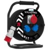 Przedłużacz bębnowy CEE 1x16A/5P + 2-gniazda z/u 20m /H07RN-F 5x1,5/ IP44