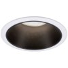 Paulmann 93401 Cole Flush Mount LED Light 6W White/Black Warm Dimabble