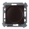 Simon 54 Ściemniacz naciskowo-obrotowy moduł 20–500W brąz mat DS9T.01/46