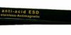 ESD SMD tweezers, uninsulated, antimagnetic, stainless steel, 115 mm, 5-061-13