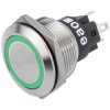 EAO 82-6651.1134 EAO Series82 82-6651.1134 22mm Illum Button Mo Silver Green 24V