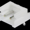 S2B-EH JST - pin header, 90°, 1x2-pin - EH