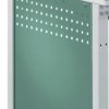 Manuflex ZB3350.0001 Panel boczny DO UNIWERSALNEGO standardowego stołu roboczego, szer. X wys. 606 x 606 mm, do głębokoś