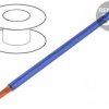 Przewód Silivolt-E 1x2,5mm2 linka Cu silikon niebieski 600V 61.7556-23