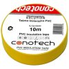 Taśma izolacyjna żółta PVC 0,13x15x10m NS