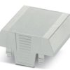 Upper part of housing, ABS/PC, (W x H x D) 70.1 x 75 x 36.95 mm, light gray, for enclosure, 1071127