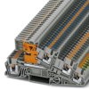 Protective conductor terminal, push-in connection, 0.14-4.0 mm², 24 A, 6 kV, gray, 3213946