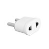 Travel Adapter, przejściówka sieciowa AC wt/gn USA