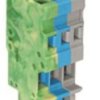 Socket header, 3 pole, pitch 5 mm, straight, gray/blue/green-yellow, 769-103/000-039