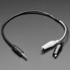 3.5mm Mono Audio Plug to Alligator Clips