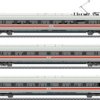 Wagon osobowy Märklin 43724 H0 3-częściowy zestaw uzupełniający ICE 4 z DB AG