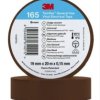 Winylowa taśma elektroizolacyjna 3M Temflex165, brązowa, 19 mm x 20 m