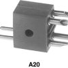 A20 Rack and Panel Connectors Side Mount
