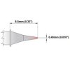 Grot lutowniczy ołówkowy Thermaltronics Kształt stożkowy zaostrzony 0,4 mm M