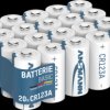 1520-0024 Lithium battery CR123A/CR17335, pack of 20