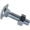 METALMATE MEMCSX0625 Cup Square Hex Bolt & Nut ZP M6 x 25mm Box 50