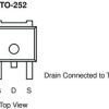 SQD50P04-09L Automotive P-Channel 40 V (D-S) 175 °C MOSFET