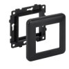 Simon Connect Suport podtynkowy z ramką K45 czarny KR245/14