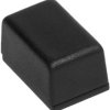 ABS enclosure, (L x W x H) 26.45 x 14.6 x 12.5 mm, black, IP54, 4U32030202006