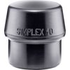 Halder 3202.040 SIMPLEX Replacement Head Semihard 65g, Medium-hard, Durable