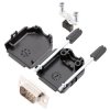Encitech 6355-8001-01 D-Sub Pin Strip Set 9 Pins Solder Bucket 180°