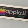 Apple II PLUS replacement badge