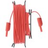 Metrel 20992992 Safety Test Lead 20m Red 4mm Banana Plug Both Ends