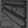 Organizer do szuflady Gedore 1500 E-1B-7 L 5620330 Wymiary: (D x S x W) 315 x 310 x 42 mm