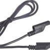 VOLTCRAFT Przewód pomiarowy złącze męskie, lamelkowe 4 mm złącze męskie, lamelkowe 4 mm 1.00 m czarny 1 szt.