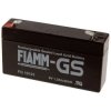 Fiamm FG10121 VRLA Battery 6V 1.2Ah AGM Maintenance-Free Low Self-Discharge