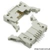 154932/0000 Connector 2 x 5 Pin Header THT ERNI