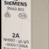 3NA3805 NH tag fuse, NH000, in: 16 A, gG, Un AC: 500 V, Un DC: 250 V