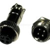 Złącze GX12 wtyk + gniazdo 4pin