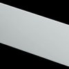Front plate, aluminum, (W x H) 124.2 x 56.6 mm, white, for SHELL-TYPE CASES O/V 190, Vers. I/V, A9114121