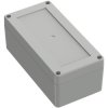 ABS enclosure, (L x W x H) 160 x 80 x 60 mm, light gray (RAL 7035), IP65, BYB-3-90H0283