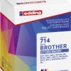 Edding atrament Zamiennik Brother LC-1000BKCMY Czarny, Cyjan, Magenta, Żółty