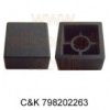 C&K 798202263 matt black switch cap