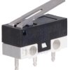 Pololu Mini Snap-Action Switch with 13.5mm Lever: 3-Pin, SPDT, 1A