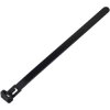 TRU COMPONENTS TC-13340648 Cable tie Black Releasable 150 mm 7.6 mm 100 pcs
