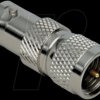 0407011 Mini-UHF plug to BNC jack adapter