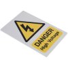 Sealey HVSA4 High Voltage Warning Sign 200 x 300mm
