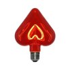 Żarówka LED VINT FIL HEART 5W RED 2000K FILAMENT 700183.0DA