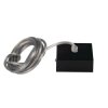 Zawiesie elektryczne do oprawy liniowej ALIN CORD SQ 1F-B czarny 32535