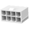 Pin header, 8 pole, pitch 4.2 mm, straight, natural, 1586037-8
