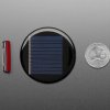 Adafruit Round Solar Panel Skill Badge - 5V / 40mA