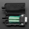 DE-15 (DB-15) Female Socket to Terminal Block Breakout